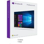 Windows 10 pro 5 claves Retail