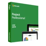 Microsoft Project 2019 profesional retail 1 pc Licencia Digital