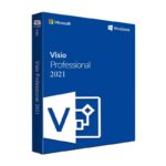 Microsoft Visio 2021 profesional retail 1 pc Licencia Digital