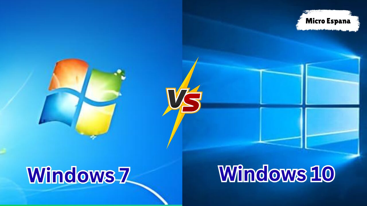 Windows 7 vs Windows 10