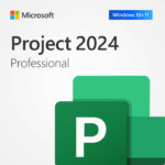 Microsoft Project 2024 Professional (PC) REINSTALABLE Licencia Digital