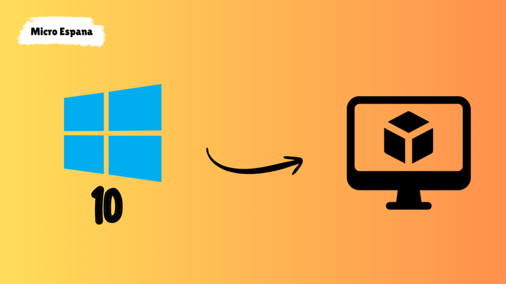 Windows 10 virtual machine