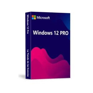 Windows 12 Pro Retail 1Pc Licencia Digital