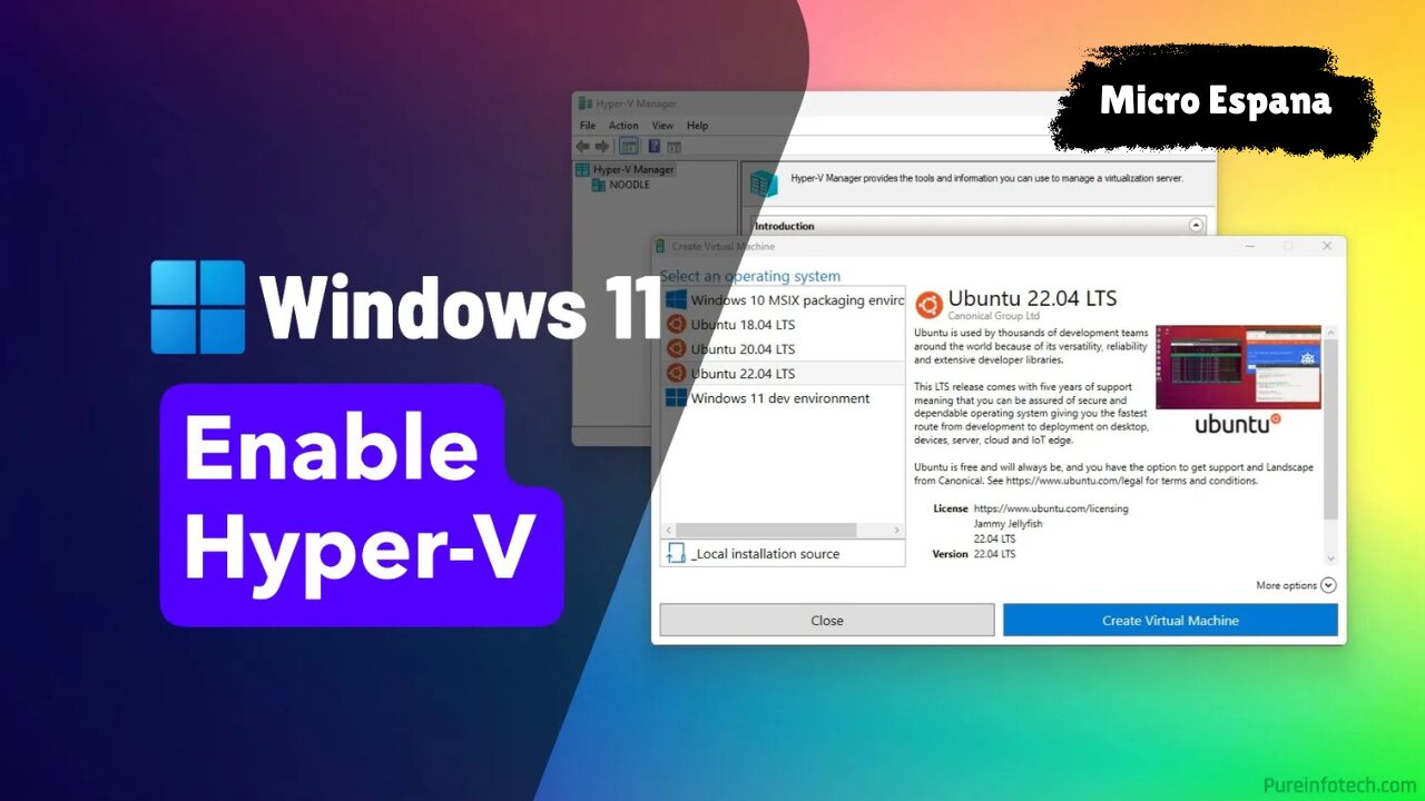Cómo habilitar Hyper-V en Windows