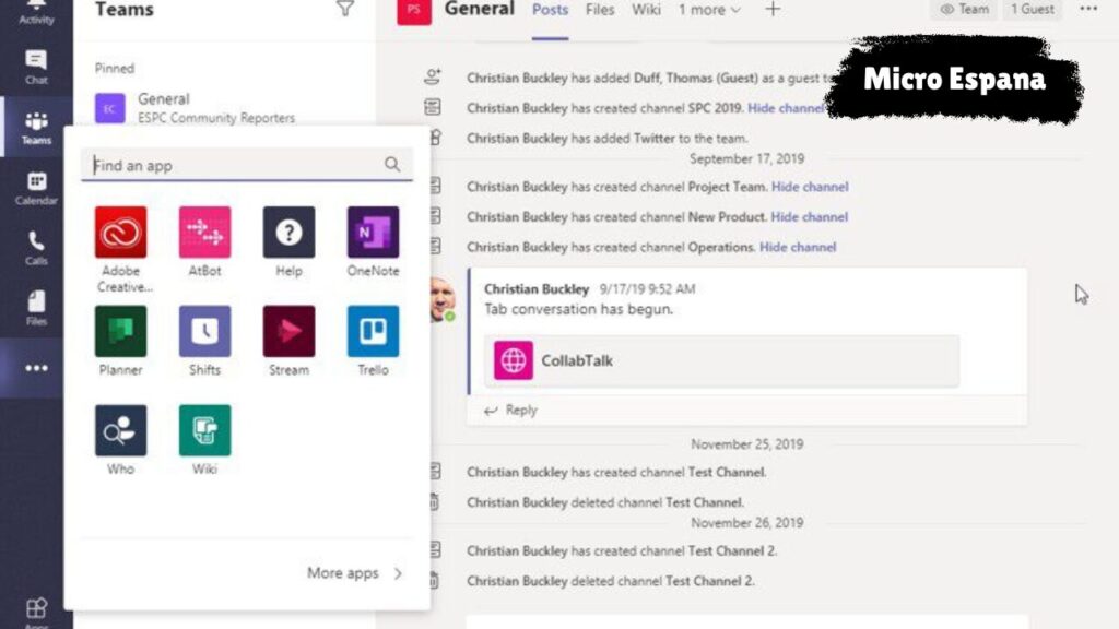 Cómo anclar aplicaciones en Microsoft Teams